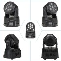 70W 7 LEDs RGBW 4 in 1 LED Stage Effect Moving Head Light