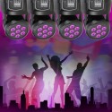 70W 7 LEDs RGBW 4 in 1 LED Stage Effect Moving Head Light