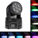 70W 7 LEDs RGBW 4 in 1 LED Stage Effect Moving Head Light