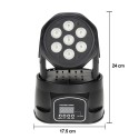 70W 7 LEDs RGBW 4 in 1 LED Stage Effect Moving Head Light