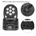 70W 7 LEDs RGBW 4 in 1 LED Stage Effect Moving Head Light