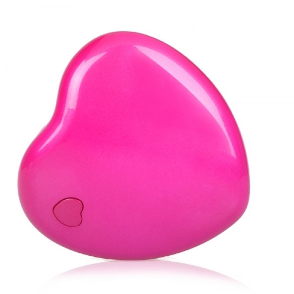 Mini Heart-shape LED Lamp Light Purple-light 3W Rose