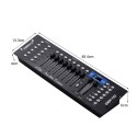 Wireless DMX512 Light Controller Console Panel 2.4G ISM 192CH Programming Function Sound Activated