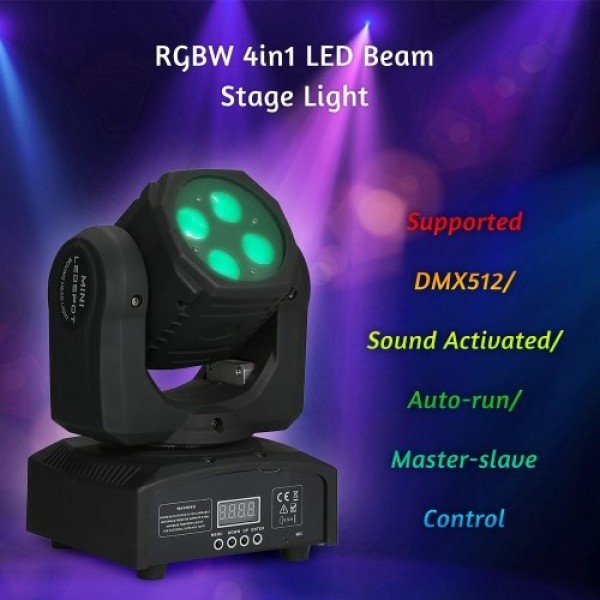 AC110-240V 80W RGBW 4in1 LED Beam Stage Light