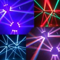 140W Color Changing Beam Triangle Gobo Pattern LED Stage Light