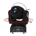 60W LED 8 Gobos 8 Colors RGBW Moving Head Stage Effect Light