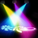 60W LED 8 Gobos 8 Colors RGBW Moving Head Stage Effect Light