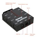 DMX512 Optical Splitter 8 Channels Distribution Amplifier for Stage Light