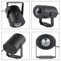 9W RGBW Water Wave Ripple Effect LED Stage Light with IR Remote