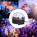 DMX512 LEDs 6 Colors Ball Stage Light with Remote Control 6 Channel Sound Activated Party Lights