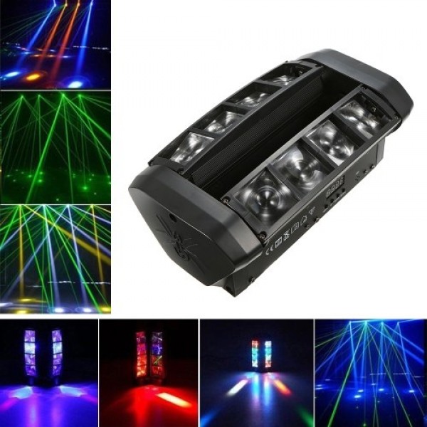 AC110-130V 60W RGBW 7 / 13 Channels LED Stage Light Lighting Fixture