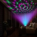 10W USB Rechargeable Disco Ball Strobe Light