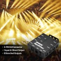 DMX512 Optical Signal Amplifier Spliter Distributor 1 Direct Input &amp; Output 8 Independent Outputs