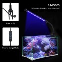 DC 5V 7W 18 LED Aquarium Light Fish Jar Clamp USB Powered Clip View Lamp