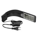 10W Ultra-thin Aquarium LED Light Ultra Bright Clip-on Lighting Lamp 24 LEDs for Aquarium Fish Tank