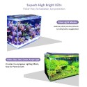 12 V  LEDs Aquarium Light Lamp Ultra Thin Design Dual Lighting Effects Adjustable Bracket for Fish Plant Growth