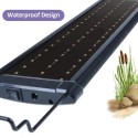 12 V  LEDs Aquarium Light Lamp Ultra Thin Design Dual Lighting Effects Adjustable Bracket for Fish Plant Growth