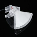 USB Aquarium LED Fan-shaped Clamp Lamp with 8pcs High Light SMD5730 LEDs Fish Tank White Light