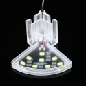 USB Aquarium LED Fan-shaped Clamp Lamp with 8pcs High Light SMD5730 LEDs Fish Tank White Light