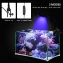 DC 5V 7W 18 LED Aquarium Light USB Powered Fish Jar Clamp Clip View Lamp