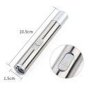 3-in-1 Multi-functional Led Flashlight Mini Portable Torch Lamp USB Rechargeable Flash Light