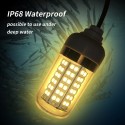 12-24V 5W 108LEDs Underwater Fishing Light Lure Bait Submersible Fish Finder Lamp IP68 with 5m/16.4ft Cord