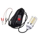 12-24V 5W 108LEDs Underwater Fishing Light Lure Bait Submersible Fish Finder Lamp IP68 with 5m/16.4ft Cord