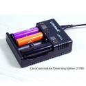 LiitoKala Lii-PL4 4 Slots Smart Intelligent Battery Charger AC110-240V for 18650/26650/16340/17500/AA/AAA