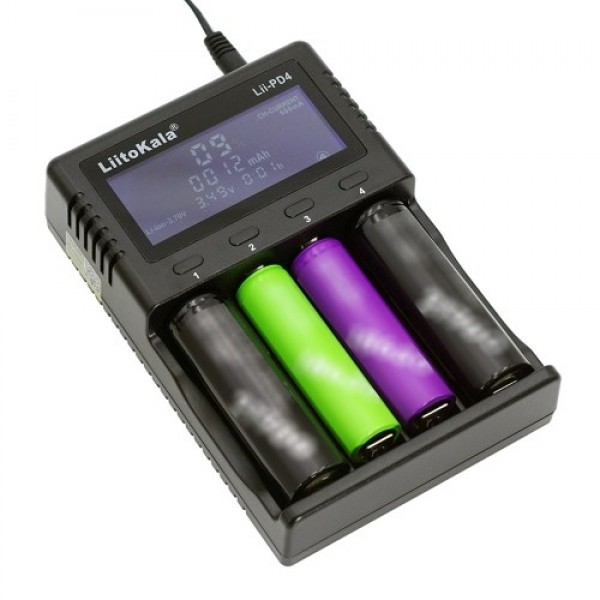 LiitoKala Lii-PD4 4 Slots Smart Intelligent Battery Charger