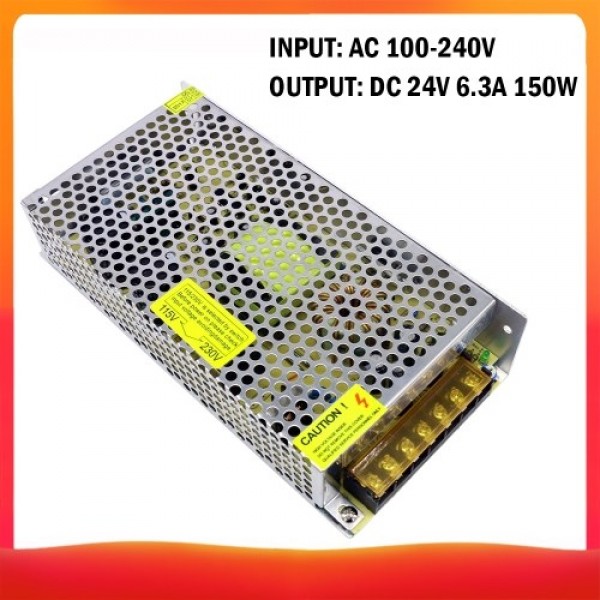 AC 100-240V to DC 24V 2A 50W Voltage Transformer