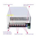 AC 100-240V to DC 48V 20.8A 1000W  Voltage Transformer Regulated Switching