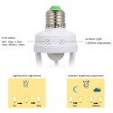 E27 Sensitive PIR Motion Sensor LED Bulb Lamp Holder Base Socket