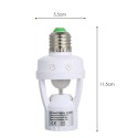 E27 Sensitive PIR Motion Sensor LED Bulb Lamp Holder Base Socket