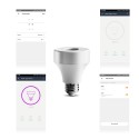 LED Smart Lamp Holder Bulb Socket Wireless Wifi Remote Control