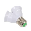 E27 Male to 2 Female Y Shape LED Light Bulb Base Adapter Splitter Lamp Holder Socket