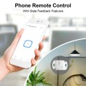 Wi-Fi Smart Light Switch 1/2/3 Gang Switch Plate Voice Control Sharing Timing Function Mobilephone APP Remotes Control for House