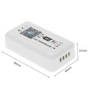 12V-24V LED RGB WiFi Controller for Strip Light with Music/Timing Function