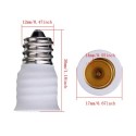 E12 To E14 Socket Light Lamp Adapter Converter Holder L-ED Light Bulb Adapter