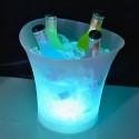 5L 7 Colors LED Light Ice Bucket Champagne Wine Drinks Beer Ice Cooler Bar Party