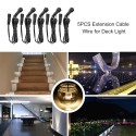 5PCS Extension Cable Wire for Deck Light