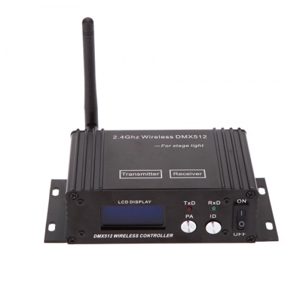 2.4G Wireless DMX 512 Lighting Controller Transmitter Receiver