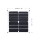 DC6V 14W IP66 Water Resistance Slim Design Solar Power Energy Panel Pad Portable