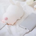 Christmas Gifts, Children's Gifts, Baby Bedside Touch Lights, Multi-color Changes, Rabbit Silicone Lights, Creative Gifts, Bedsi