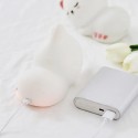 Christmas Gift, Baby Bedside Night Light, Kitten Night Light, Baby Silicone Night Light Sleep Light Led Dimming Light [1200mAh R