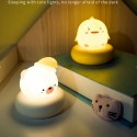 Christmas Gift, Nursing Room Midnight Sleeping Night Light, Eye Protection USB Night Light, Bedroom Bedside Remote Control, Time