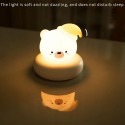 Sleeping Baby Feeding Cute Pet Series Bedside Night Light For Children's Bedroom, USB Charging Pat Sensor Light LED