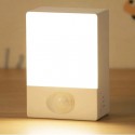 Crib Sensor Light LED Night Light Corridor Bathroom Children's Room Wake Up Bedside Atmosphere Light Human Body Sensor Light, US