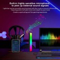 1pc RGB Sound Pickup Atmosphere Light, APP Controlled Colorful Music Pickup Light, Voice-controlled Colorful Pickup Rhythm Light