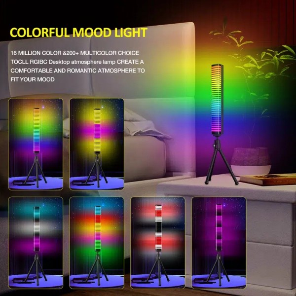 3D Ambient Light Music Rhythm Light Outdoor Handheld Atmosphere Light